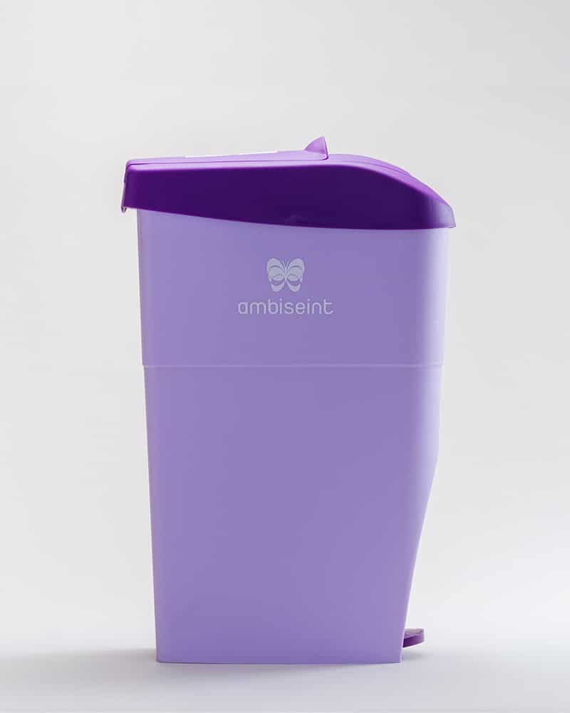 Unidad higiénica femenina / compresero apertura con pedal - Imagen 3